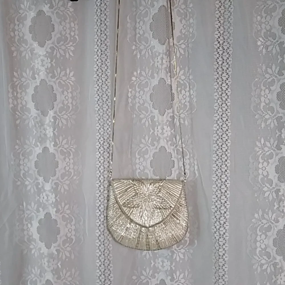 Vintage Melissa Sclusively For Fashion Bag Imports TM Mini Women Sequins Purse